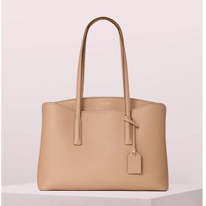 Kate Spade Margaux Tote Bag in Tan